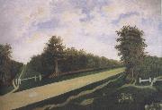 Henri Rousseau The Forest Road oil painting artist